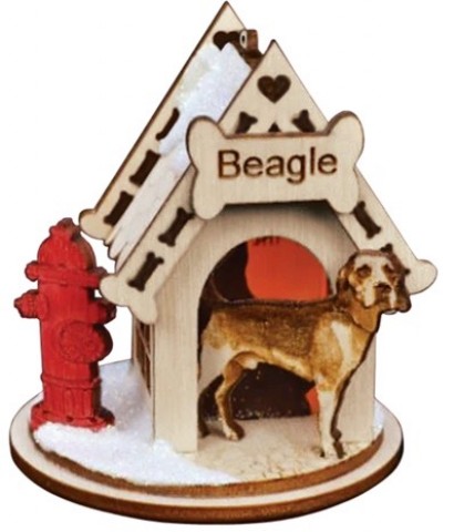 Ginger Cottages K9 Wooden Ornament - Beagle
